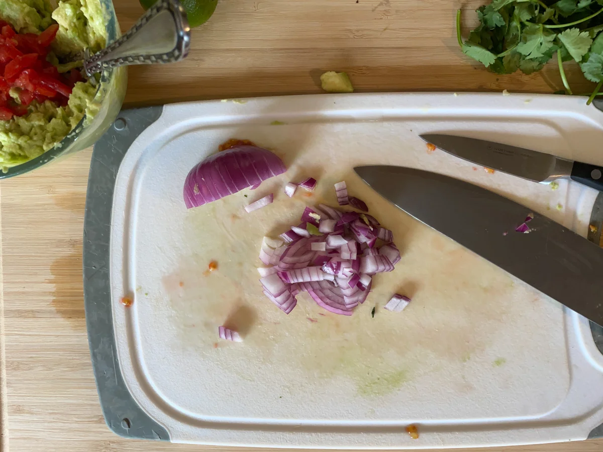 Chopped onion
